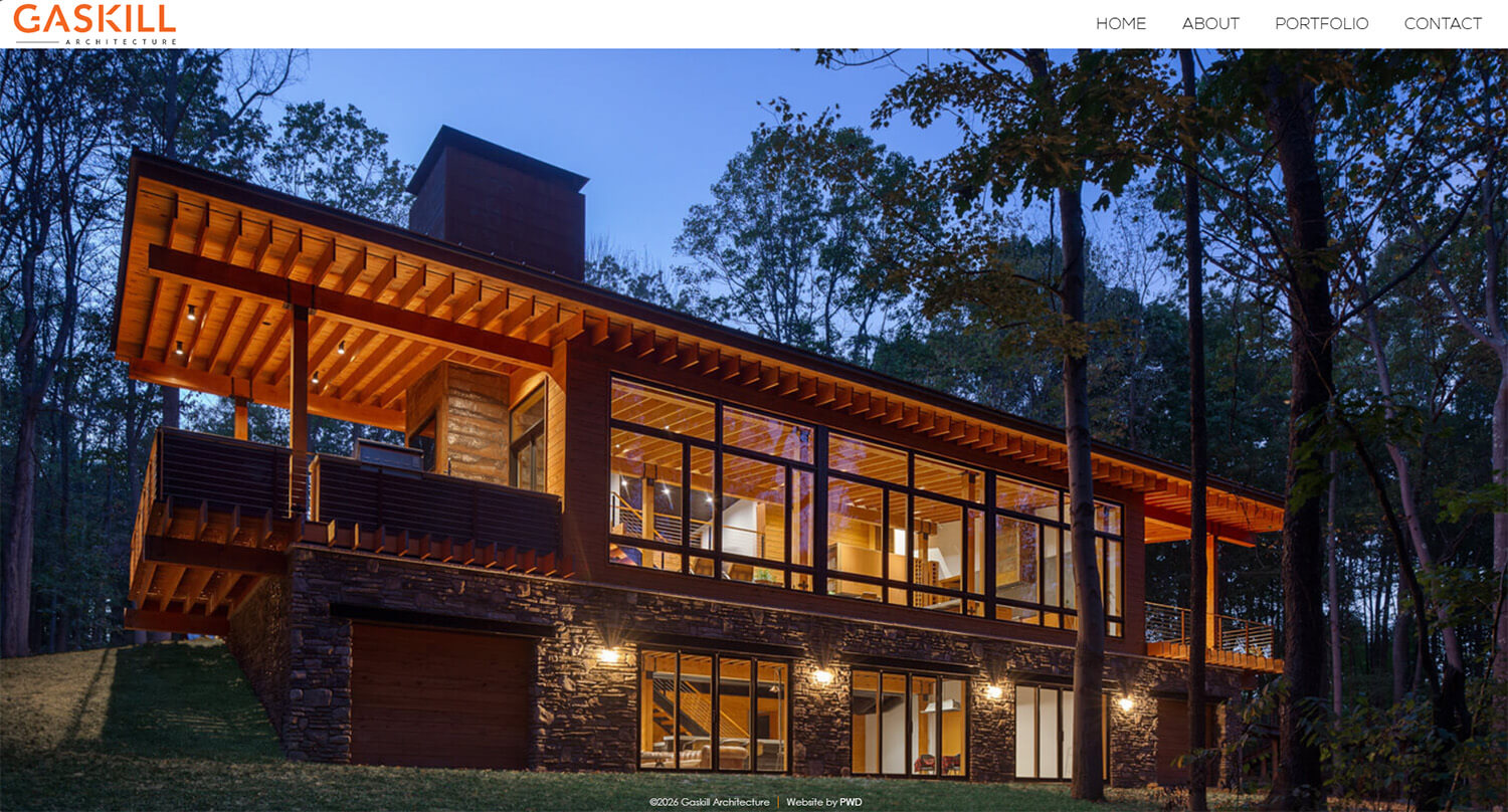 Custom Website Design for Architects