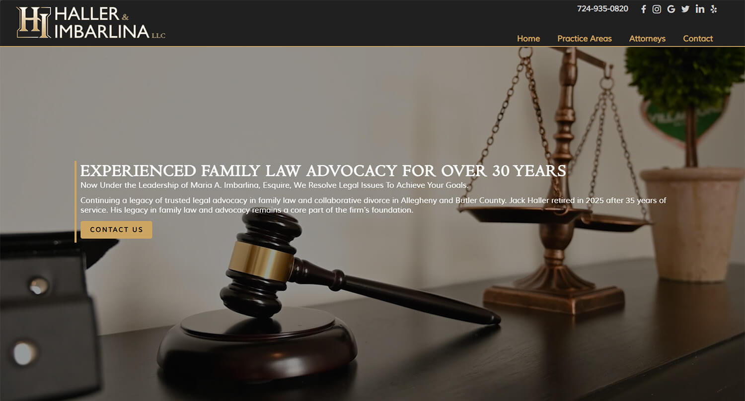 Custom Website Design for Lawyers