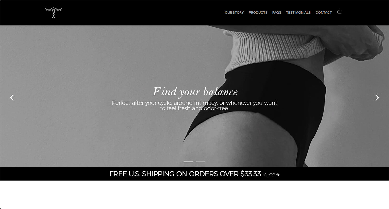 Custom Website Design for eCommerce